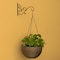 Gardenised Decorative Metal Wall Mounted Hook for Hanging Plants, Bracket Hanger Flower Pot Holder, PK 2 QI003983.2 - alternate 2
